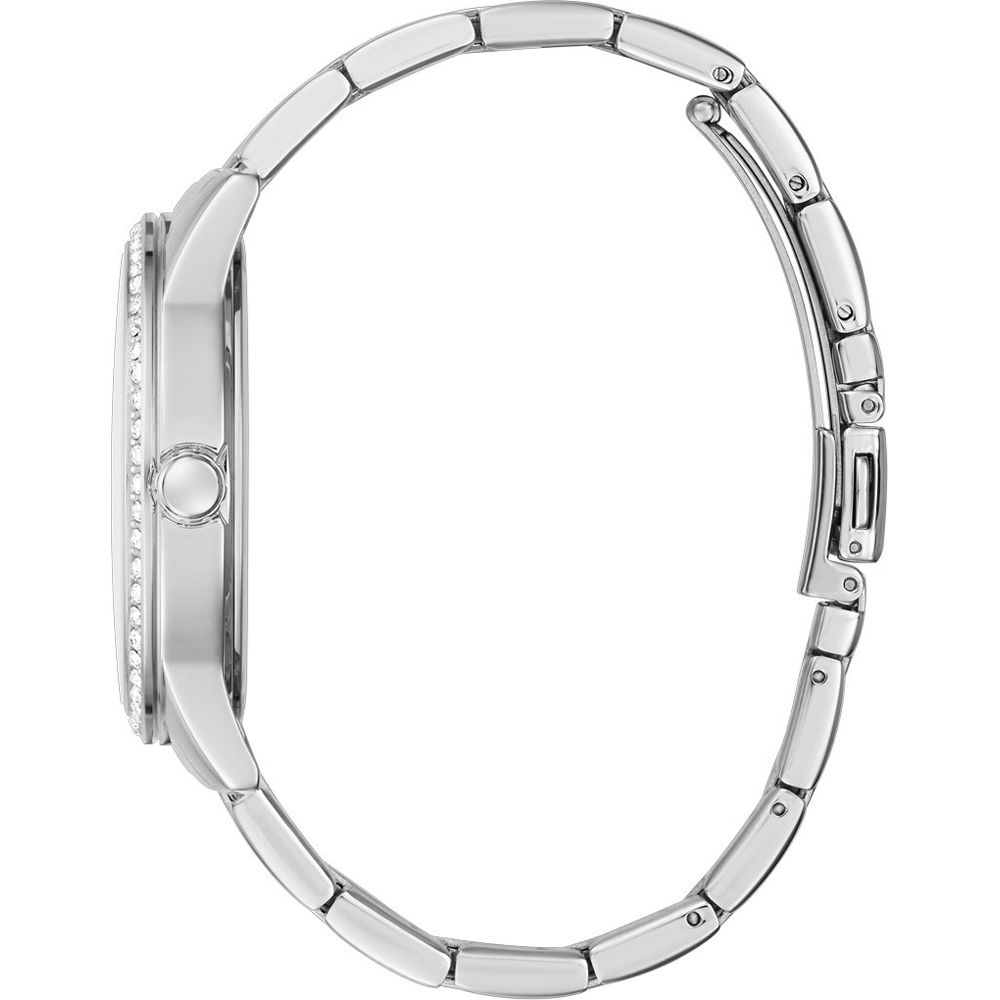Guess Quartz Analog Grey Stainless Steel Watch