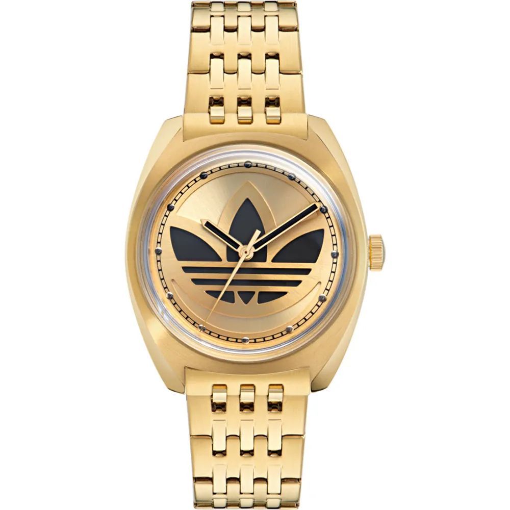 Adidas Golden Stainless-Steel Quartz Watch