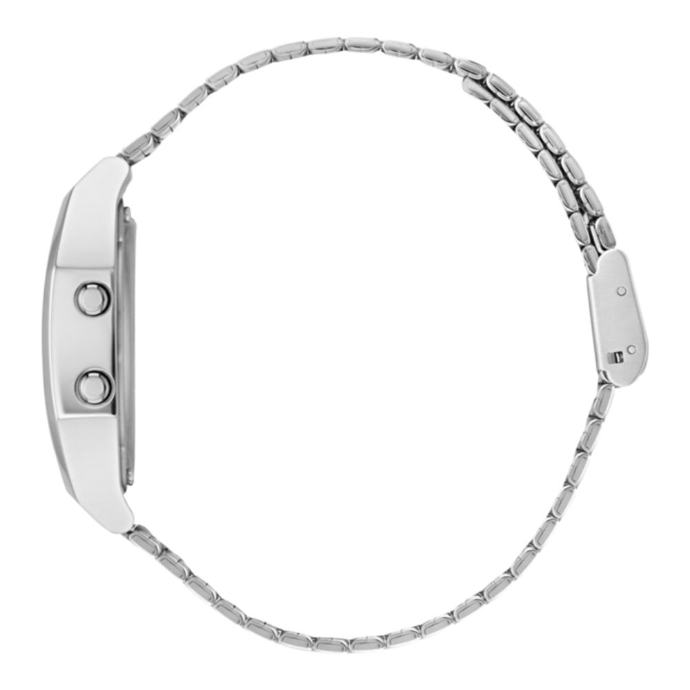 Adidas Grey Stainless-Steel Digital Watch