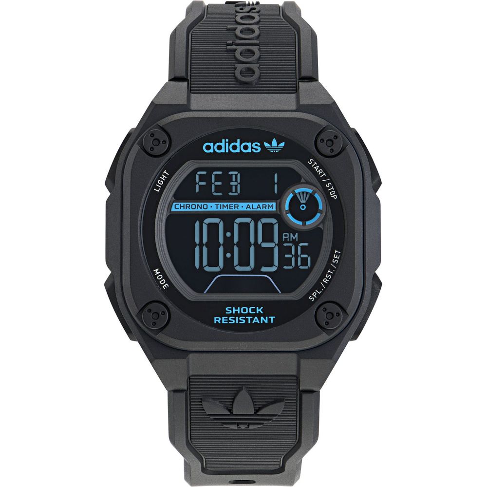 Adidas Grey Resin Digital Sport Watch