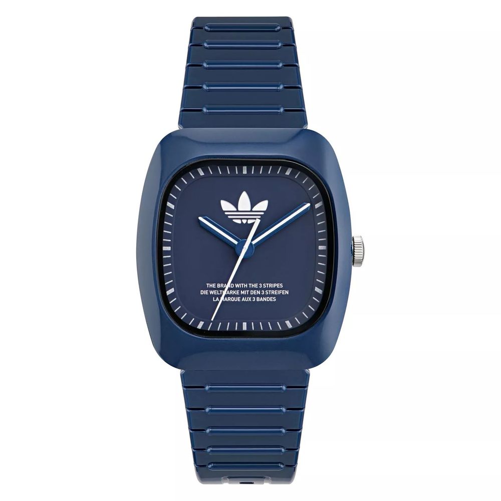 Adidas Blue Resin Sport Watch