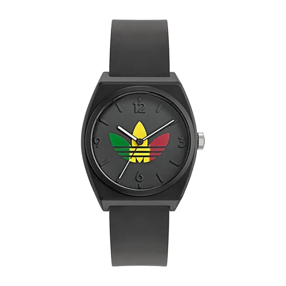 Adidas Black Resin Sport Watch