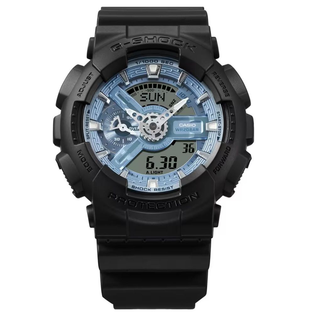 Casio Black Resin Dual-Display Sport G-Shock Watch