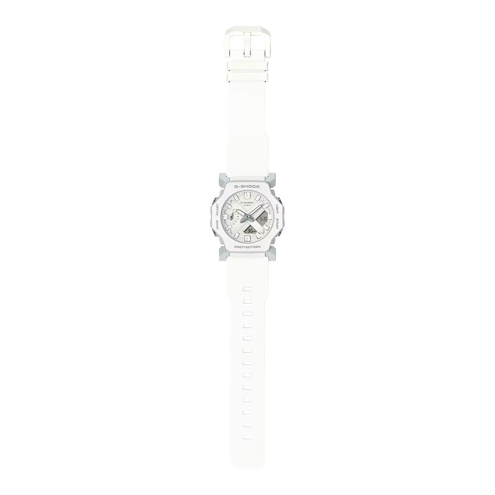 Casio White Resin Dual-Display Sport G-Shock Watch