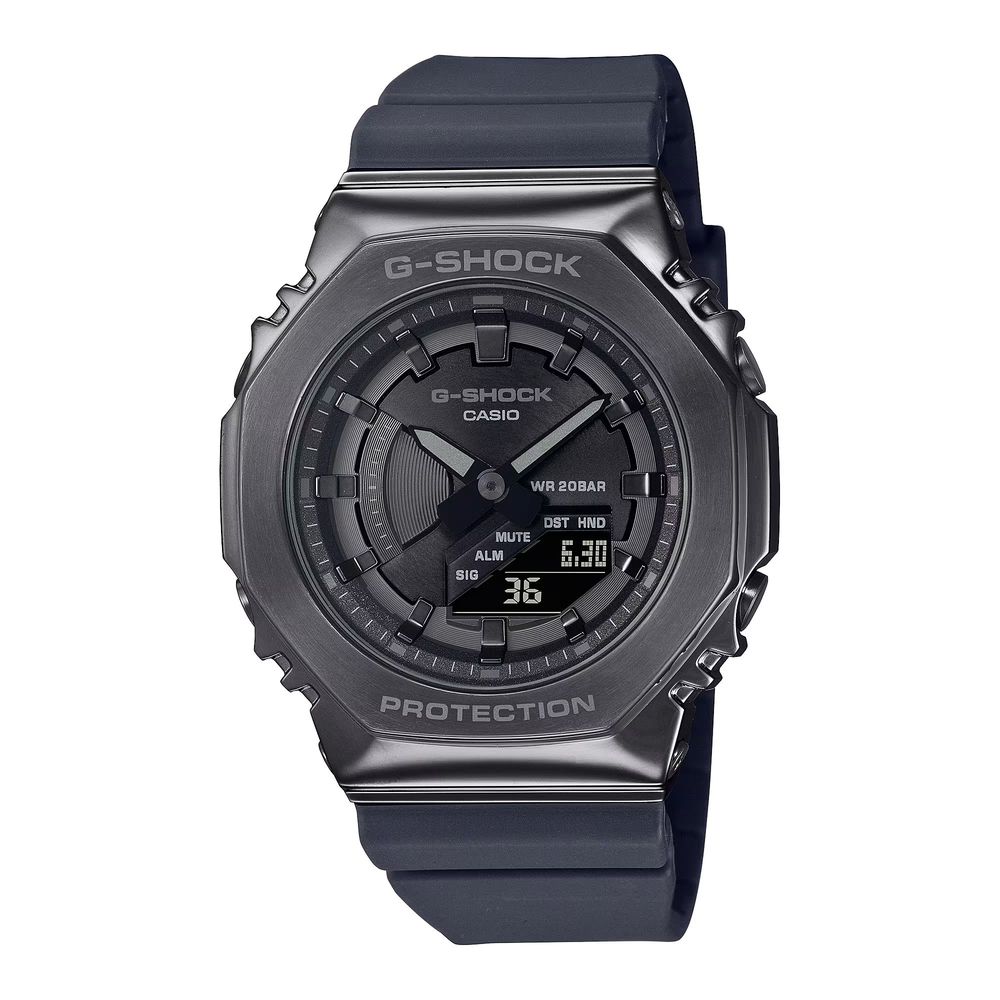 Casio Black Resin Dual-Display Sport G-Shock Watch