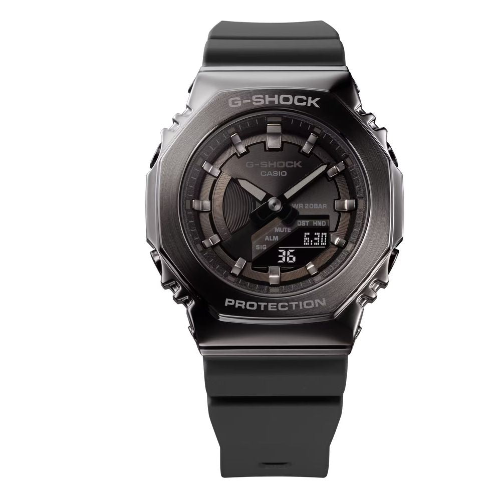 Casio Black Resin Dual-Display Sport G-Shock Watch