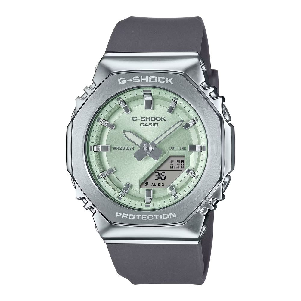 Casio Grey Resin Analog/Digital Quartz G-Shock Watch