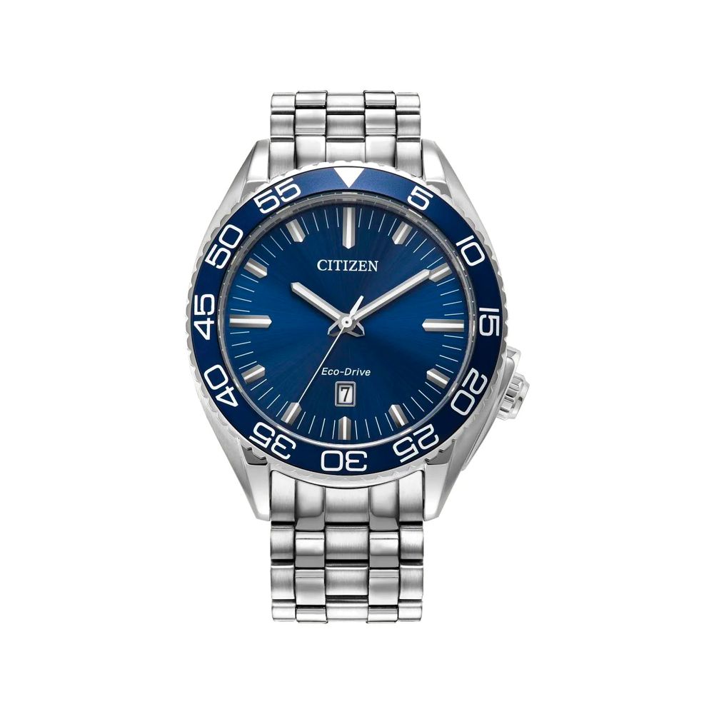 Citizen Solar Stainless-Steel Sapphire Sport Watch