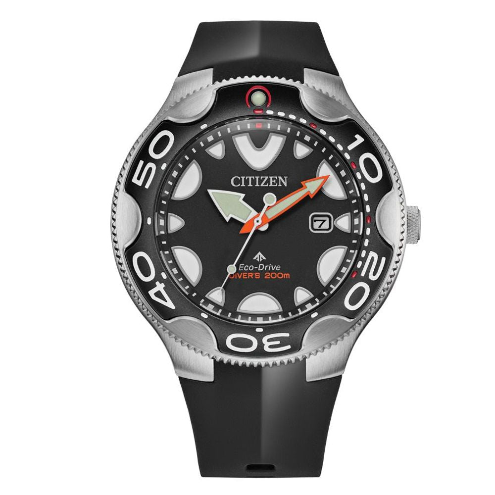 Citizen Solar Black Resin Sport Diver Watch