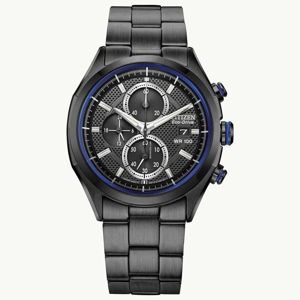 Citizen Black Solar Stainless-Steel Watch