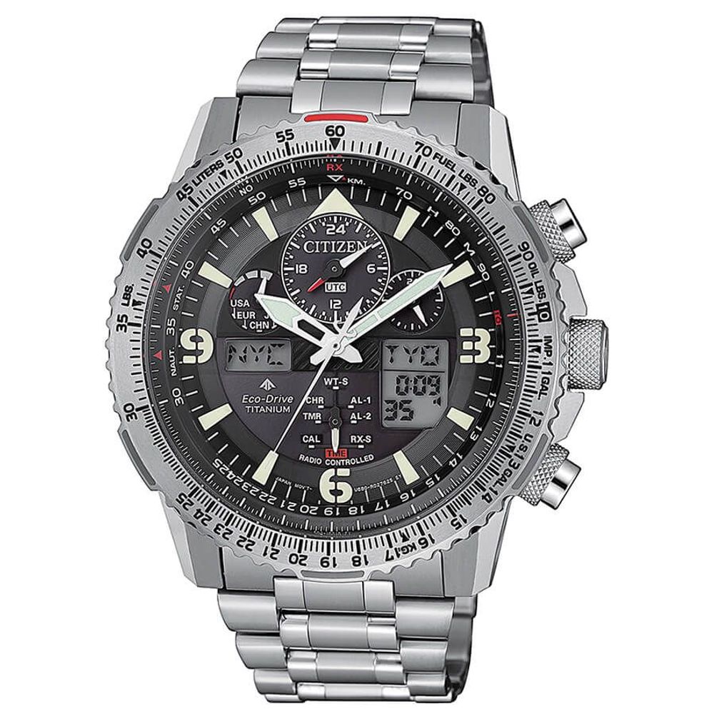 Citizen Skyhawk Super Titanium Eco-Drive Radio-Controlled Watch