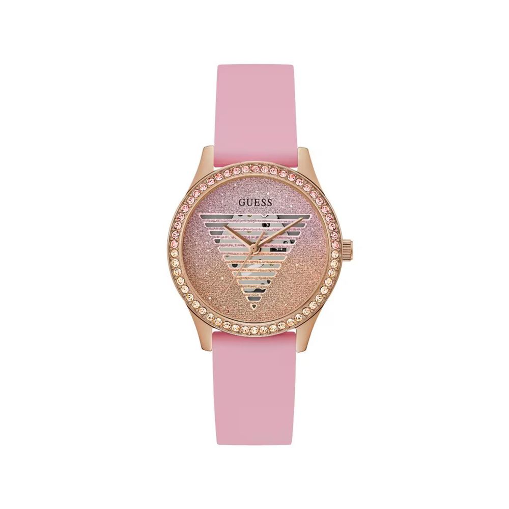 Guess IDOL Pink Stainless-Steel Quartz Watch