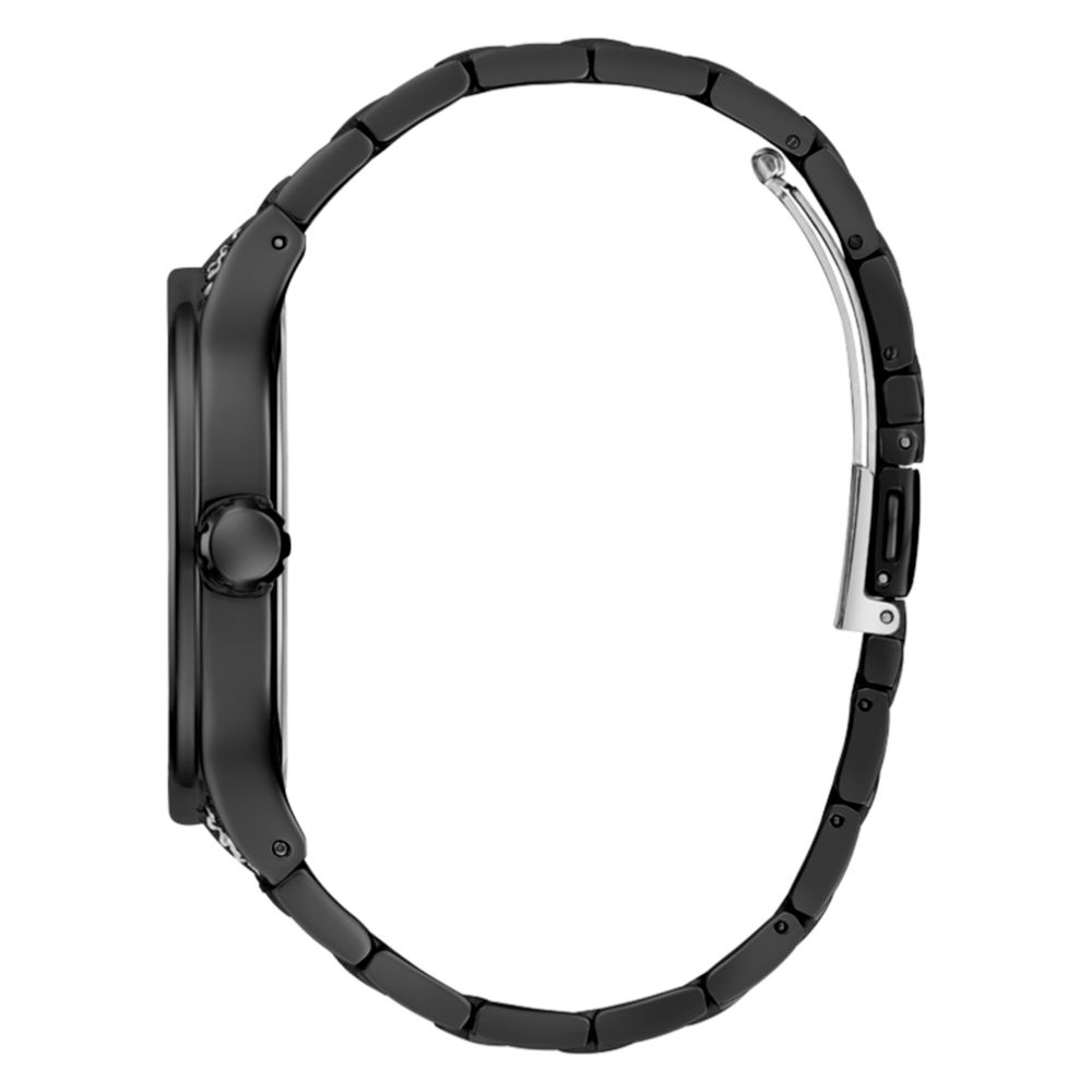 Guess KINGDOM Black Stainless-Steel Quartz Watch