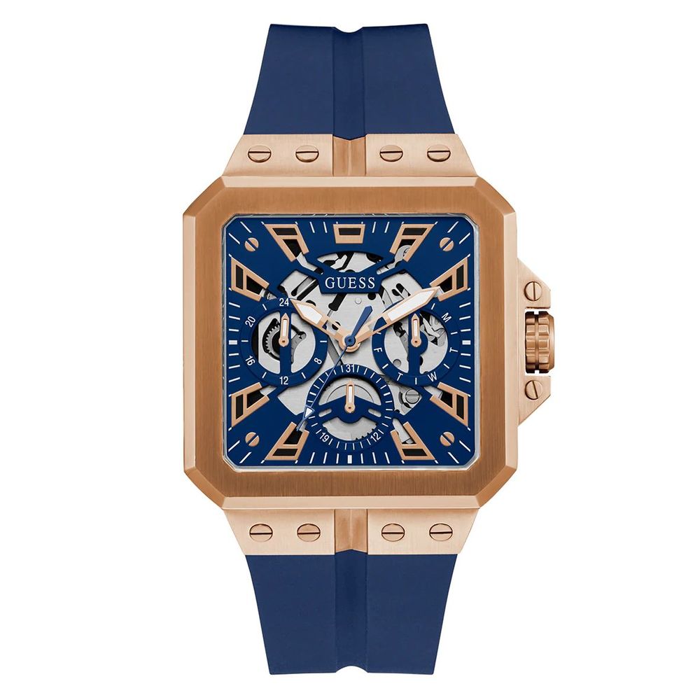 Guess LEO Multifunction Pink and Blue Quartz Watch