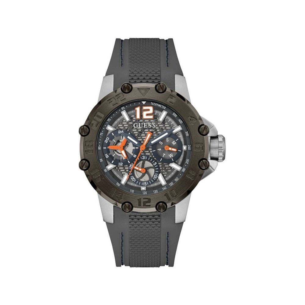 Guess Contender Multifunction Grey Quartz Watch