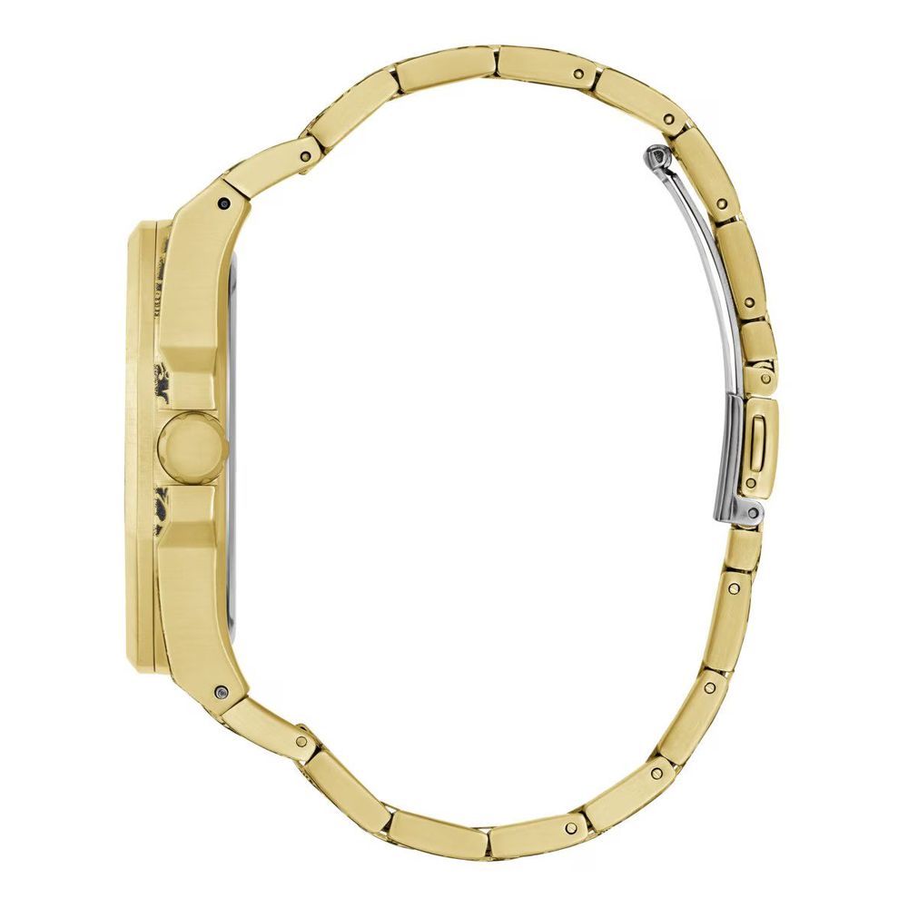 Guess ROAR Gold & Black Quartz Watch