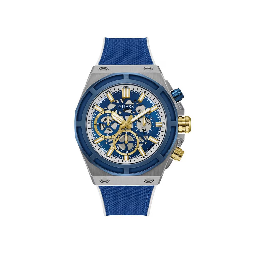Guess Masterpiece Multifunction Blue Quartz Watch