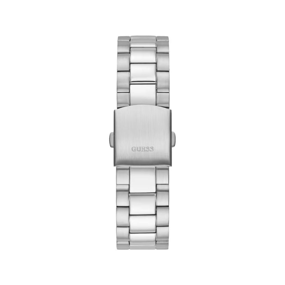 Guess Connoisseur Grey Stainless-Steel Quartz Watch