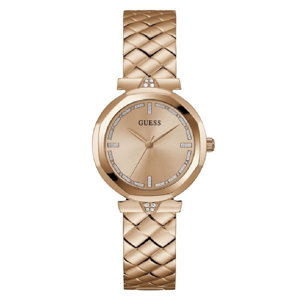 Guess Rumour Pink Stainless-Steel Quartz Watch
