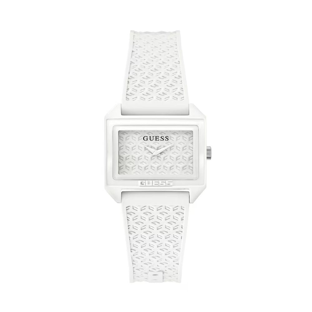Guess Mod Pop White Quartz Watch